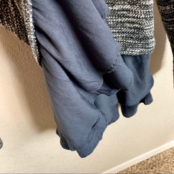 Davi and Dani Grey and Blue Sweater - Picture 4 of 7